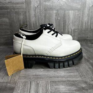 Dr. Marten's Audrick 3-Eye Shoes Women's size 9 Ivory Combat Low Shoes